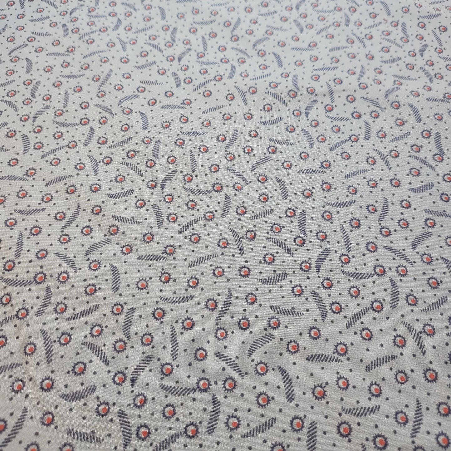 100% Cotton Vintage Material Novelty Floral Dress Craft Quilting Fabric 44" Wide By The Meter