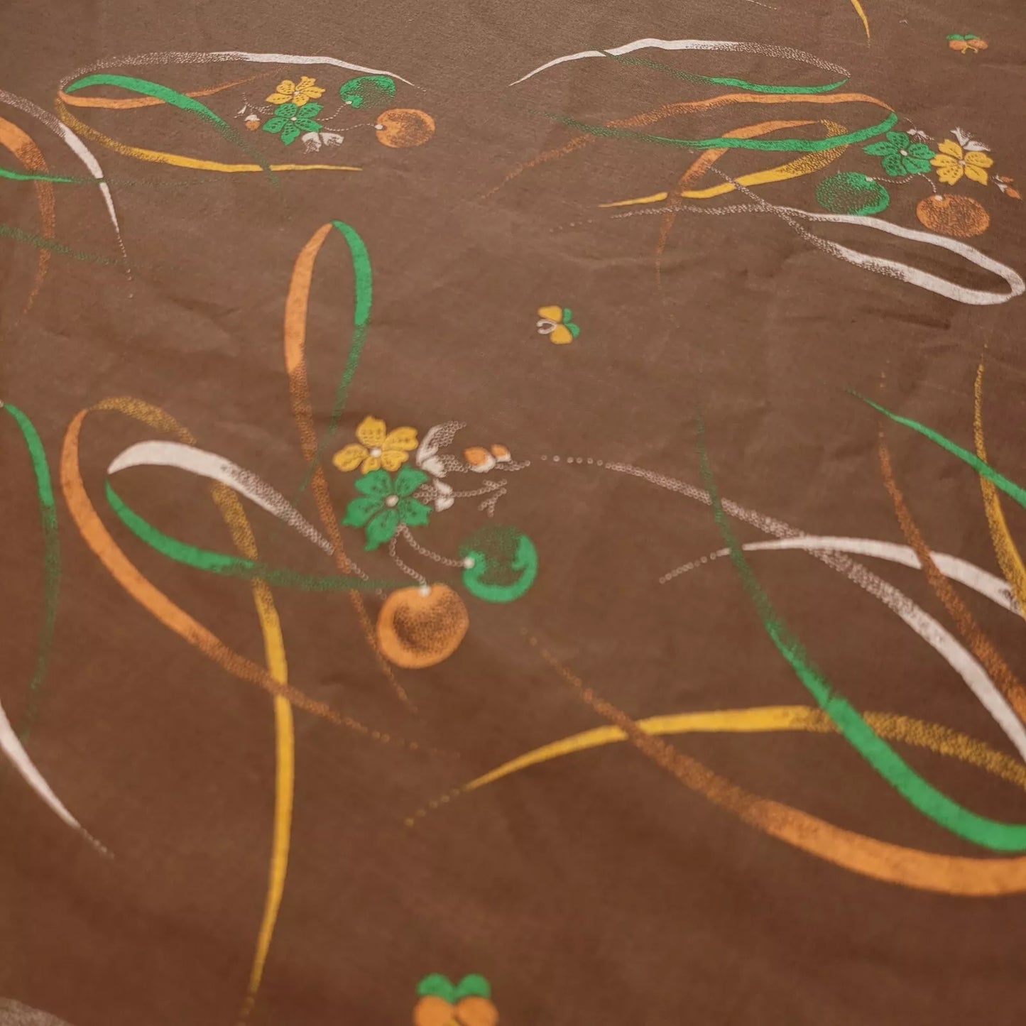 100% Cotton Vintage Material Novelty Floral Dress Craft Quilting Fabric 44" Wide By The Meter