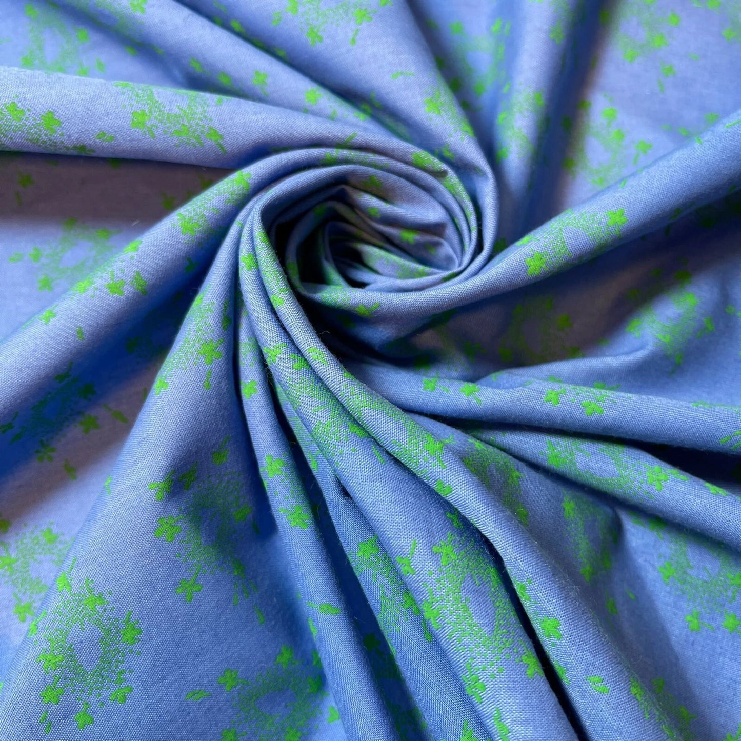 100% Cotton Vintage Material Novelty Floral Dress Craft Quilting Fabric 44" Wide By The Meter