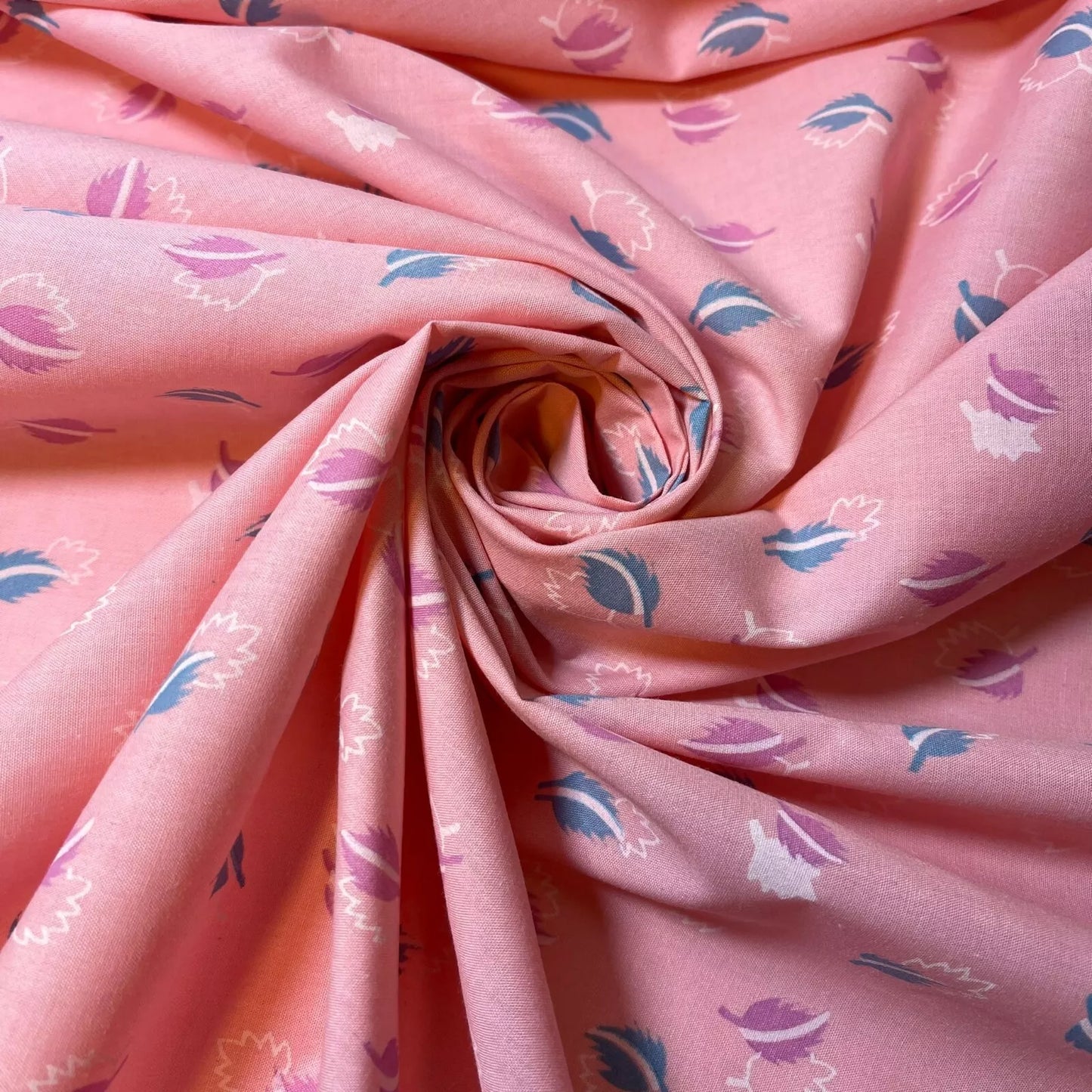 100% Cotton Vintage Material Novelty Floral Dress Craft Quilting Fabric 44" Wide By The Meter