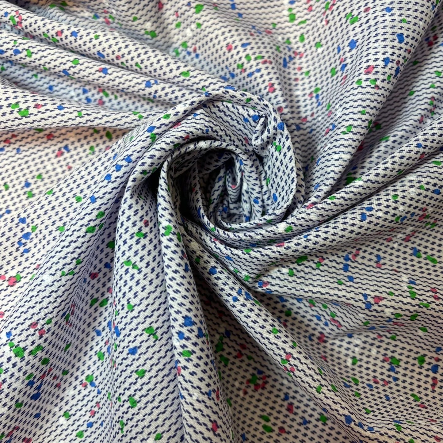 100% Cotton Vintage Material Novelty Floral Dress Craft Quilting Fabric 44" Wide By The Meter