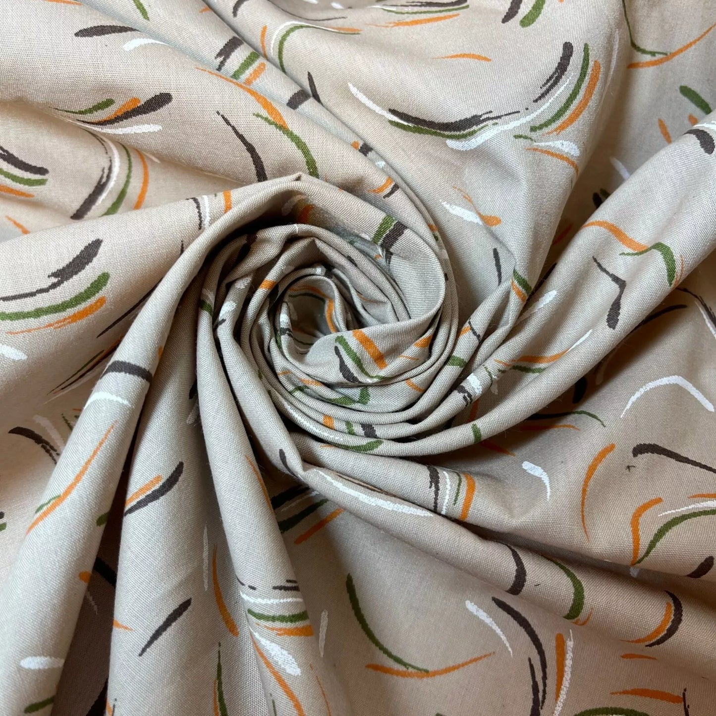 100% Cotton Vintage Material Novelty Floral Dress Craft Quilting Fabric 44" Wide By The Meter
