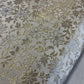 Metallic Floral Brocade Fabric Dress Craft Costume Material By Meter 44" Wide By The Meter