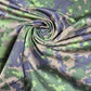 Flecktarn / Digital Woodland Hybrid Green Cotton Material Army Camouflage Dress Craft Jacket Fabric 58" Wide By The Meter