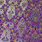 Royal Mughal Paisley Gold Jacquard Banaras Brocade Dress Craft Fabric 44" Wide By The Meter