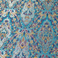 Royal Mughal Paisley Gold Jacquard Banaras Brocade Dress Craft Fabric 44" Wide By The Meter
