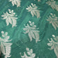 Floral Gold Jacquard Banaras Brocade Dress Craft Fabric 44" Wide By The Meter