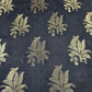 Floral Gold Jacquard Banaras Brocade Dress Craft Fabric 44" Wide By The Meter