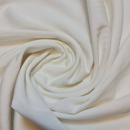Unifarbener Stoff aus 100 % Viskose, nicht dehnbar, für Kleider, Drapierungen, Bastelstoff, 147,3 cm, Meterware