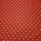 RED PEA PIN SPOTTY POLKA DOT POLYCOTTON FABRIC DRESS QUILTING MATERIAL 44"