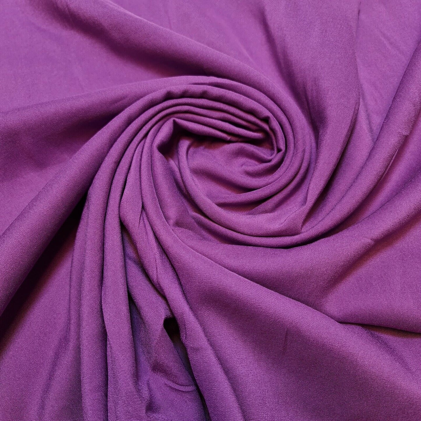 Plain 100% Viscose Material Non-Stretch Dress Drape Craft Fabric 58" Meter