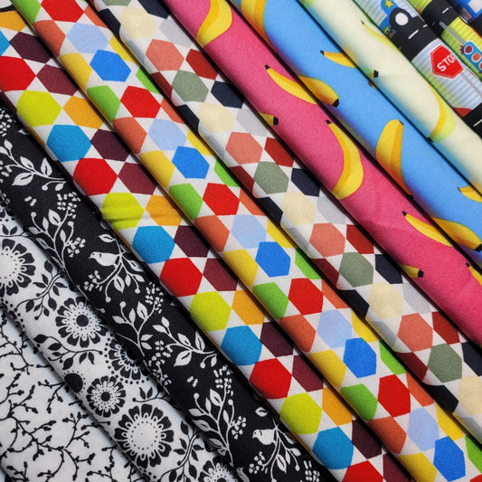 Quilting Cotton Fabric Floral Dress Craft Costume Patchwork Material 44" Meter