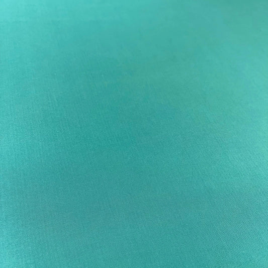 Plain Sea Green ITY Stretch Jersey Fabric – 58" Wide | Soft Polyester Elastane Dress Fabric | Sold by the Metre
