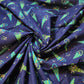 Navy Umbrella Print Cotton Poplin Fabric – 58" Wide | 100% Cotton Novelty Dressmaking & Craft Fabric | Sold by the Metre