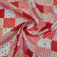 Various Festive Christmas Sewing Xmas Craft Material Decor Fabric By The Metre 44/58"