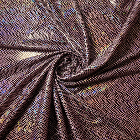 Hautfarbener, schlichter, glänzender PVC-Spandex-Latex-Stretch-Kleider-/Bastelstoff, 58"