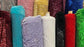 Sequin Velvet Embroidery Stretch Material Velour Craft Drape Dress Fabric 58" Wide By The Meter