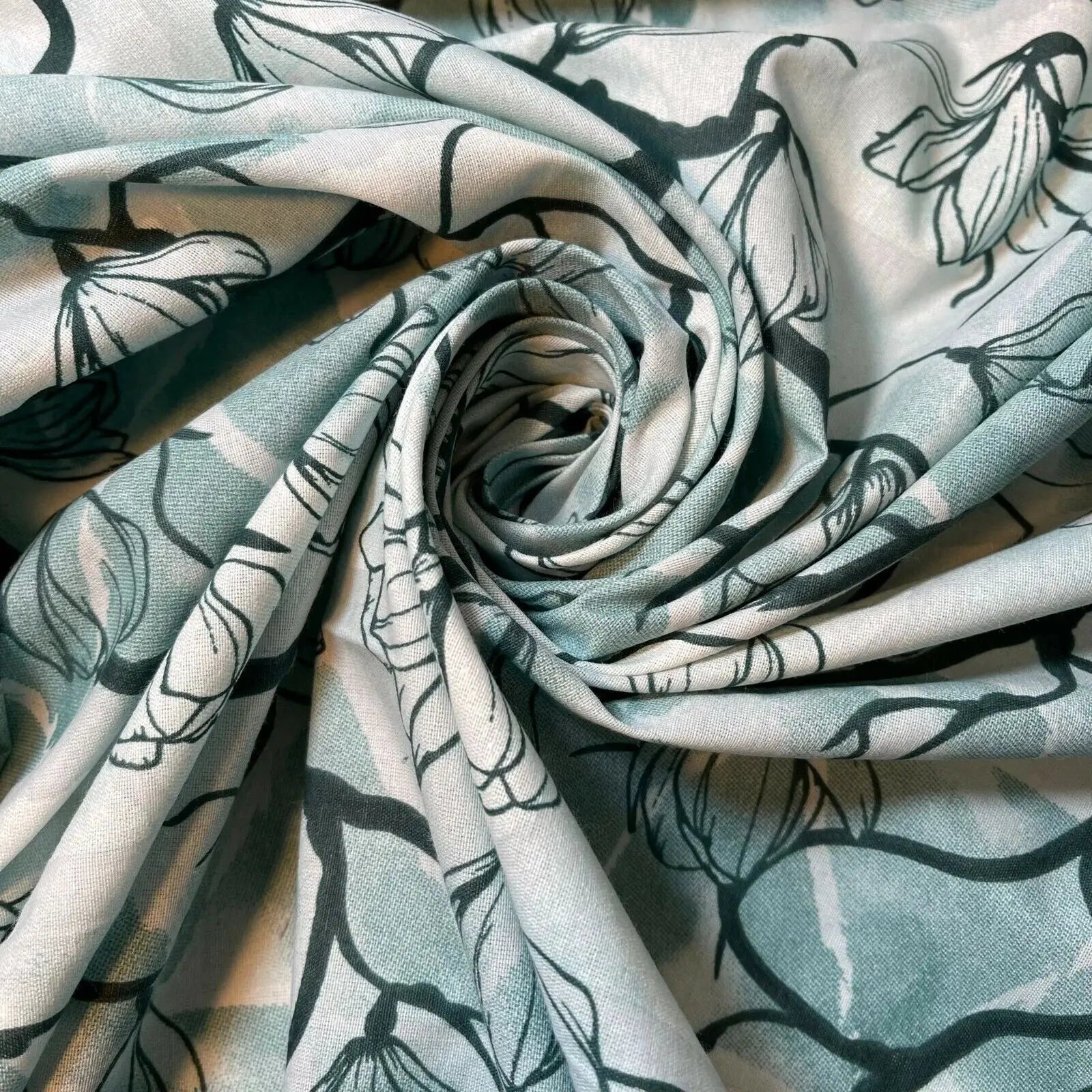 Cotton Polyester Fabric Sheeting | Extra Wide 240cm (90") Plain & Printed Craft, Costume & Backdrop Material â€“ Sold by the Metre