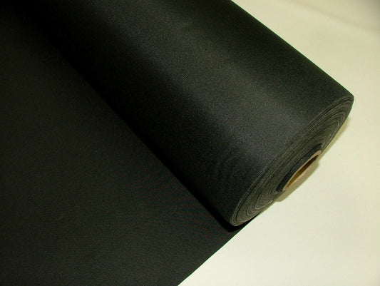 Black 3 Pass Nightshade Blackout Material Thermal Curtain Lining Fabric 58" By Meter