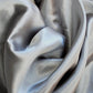 Poly Silk Satin Fabric â€“ Luxury Plain 58" (147cm) Wide Shiny Dressmaking & Wedding Fabric by the Metre