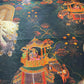 Indian Heritage Maharaja Polyester Raw Silk Material Dress Craft Quilting Fabric 44" By The Meter