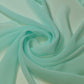 Spearmint Chiffon Sheer Fabric Plain Soft Polyester Wedding Arch Dress Craft Material 44" By Meter