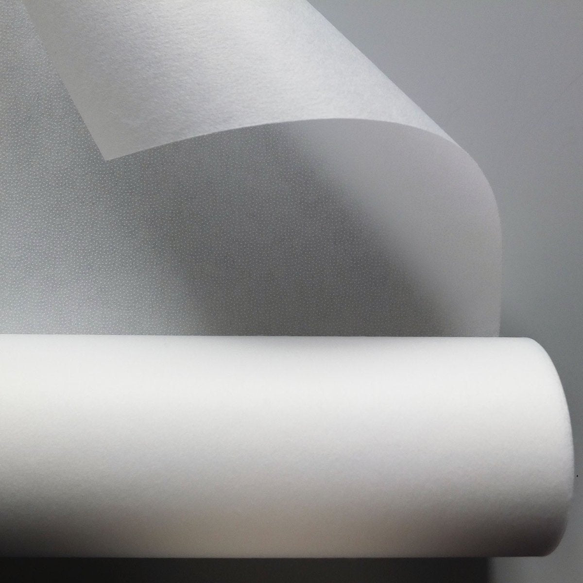 White Medium/Heavy Weight Iron on Interfacing, 99cm Wide Non-Woven White Premium Quality Fabric Multi Purpose ( 100 Meter Roll )