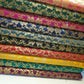 brocade fabrics with floral prints for dressmaking, crafting, and quilting