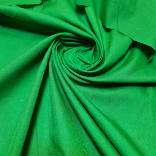 emerald green christmas material for dressmaking and crafts