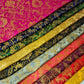 floral printed brocade fabric uk