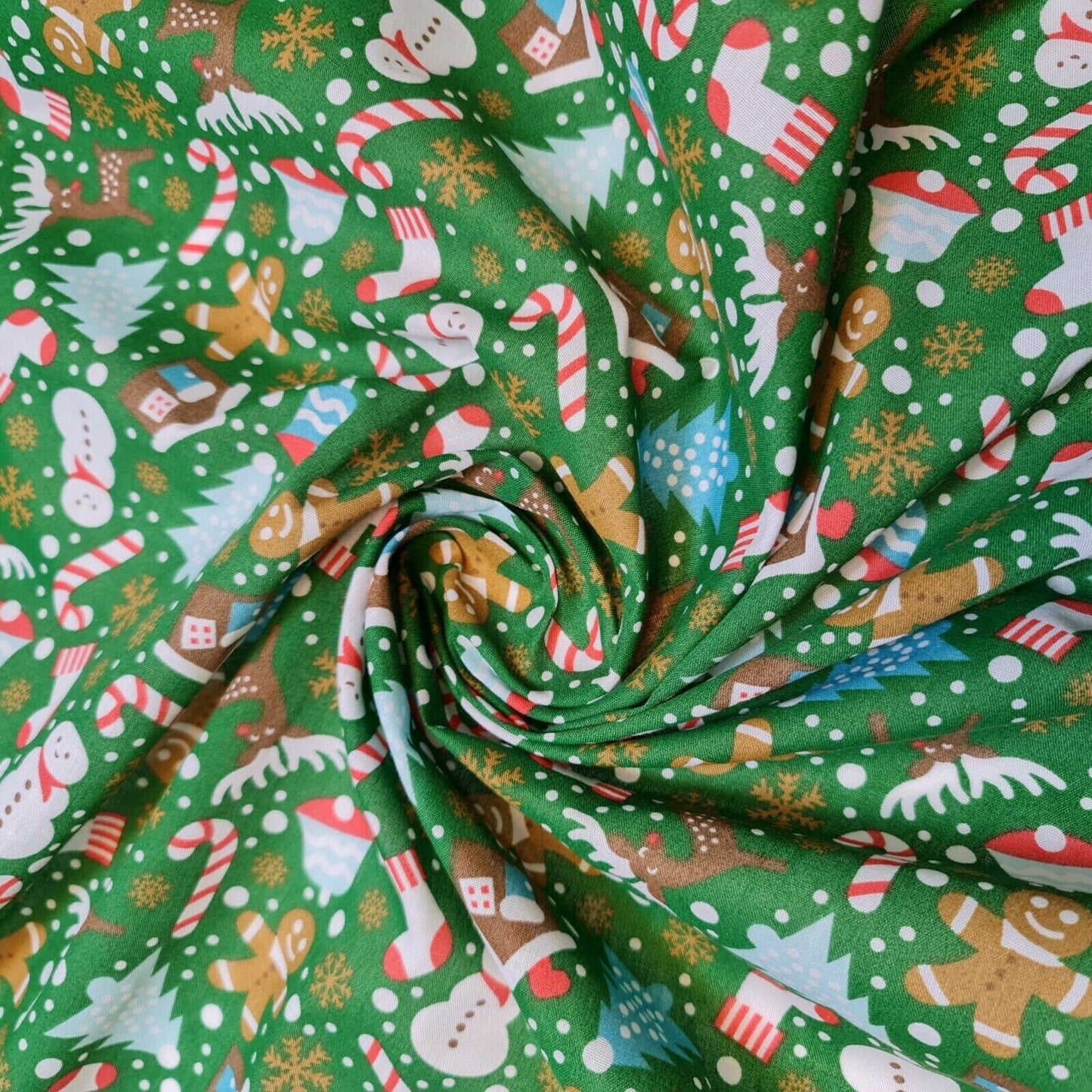 ginger mane print christmas fabric uk