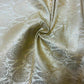 gold banarasi brocade fabric for dressmaking