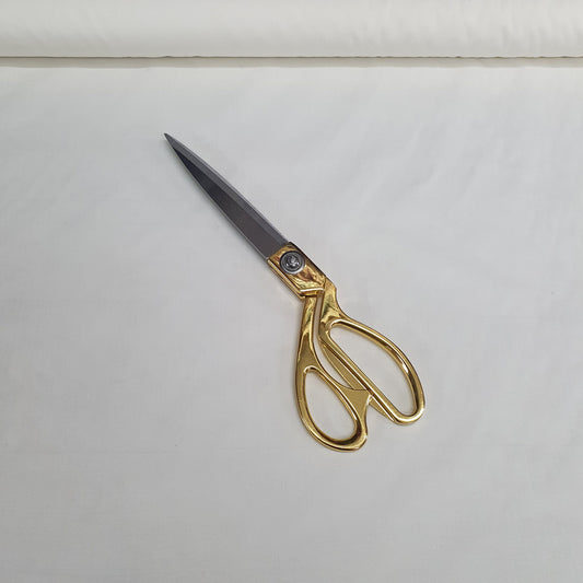 Textile Station Elfenbein (24) 44" breit, Premium-Qualität, Polycotton, unifarben, gefärbter Stoff, Futter, Schneiderei, Drapieren, Dekorationsmaterial, Stoff