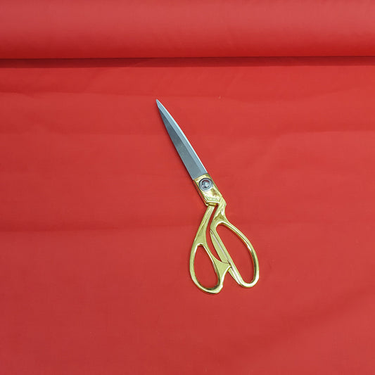 Textile Station, Rot (30), 111,8 cm breit, hochwertiges Polycotton, unifarben, Futterstoff, Schneiderstoff, Drapierungsstoff, Dekorationsstoff