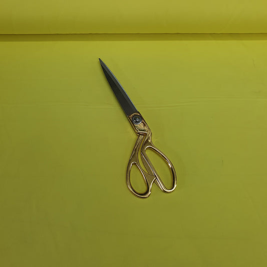 Textile Station Gelb (46) 44" Breiter Premium-Qualitäts-Polycotton-Stoff in Unifarbe für Futter, Schneiderei, Drapieren, Dekorationsmaterial