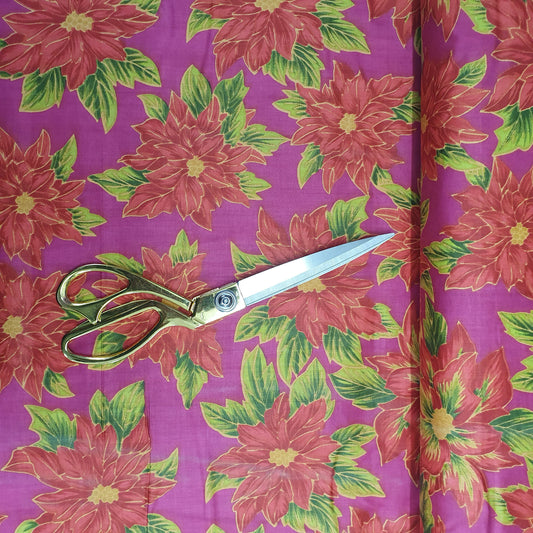 Textile Station Design 89, 100 % weicher Baumwollstoff mit indischem Aufdruck, 111,8 cm breit, zum Nähen und Basteln