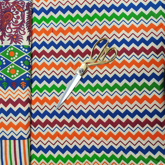 Textile Station Design 11 44" Wide Pure 100% Indian Print Soft Touch Cotton Dressmaking Crafting Fabric