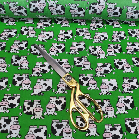 Textile Station Desing 02 44" Premium Digitaldruck 100 % Baumwolle weicher Stoff mit Tier- und Blumenmuster, Streifen und Zickzackmuster