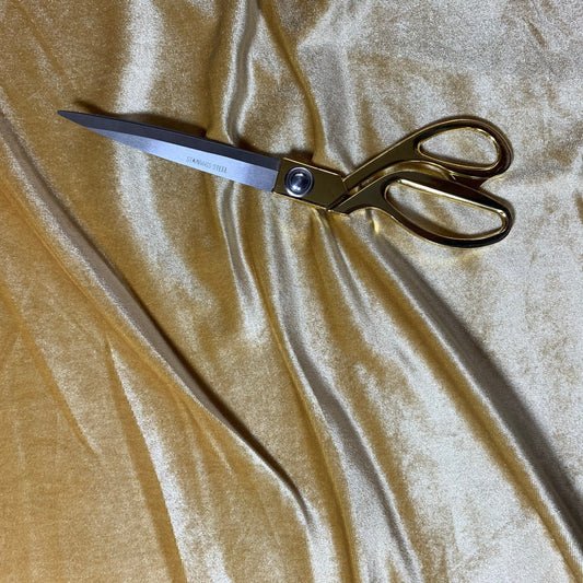 60"/150 cm, schlichter Samtveloursstoff, glänzend, gespannt, Polsterstoff, Kleiderherstellung, Vorhänge, Polster