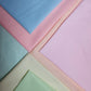 Lght Pastels Shades of Polycotton Fabric, Crafting Arts Dressing Purposes, 7 Fat Quarters Bundle, (50x50cm Aprrox)