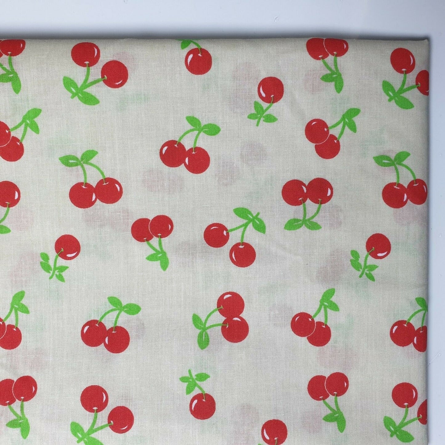 NEW Floral Strawberry Fruits Print Polycotton Craft Dress Fabric by Metre 44" By the Meter (Design 3)