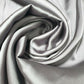 Silky Charmeuse Lightweight Satin Bridal Dress Drape Décor Fabric 58" Wide (Space Grey)