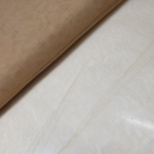 Hochwertiges Power Net, 2-Wege-Stretch-Netz, transparentes Futtermaterial, 58 Zoll (Gold)