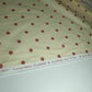 100% Cotton Clarke and Clarke Yellow Red Dots Spot Curtain Upholstery Fabric 58"