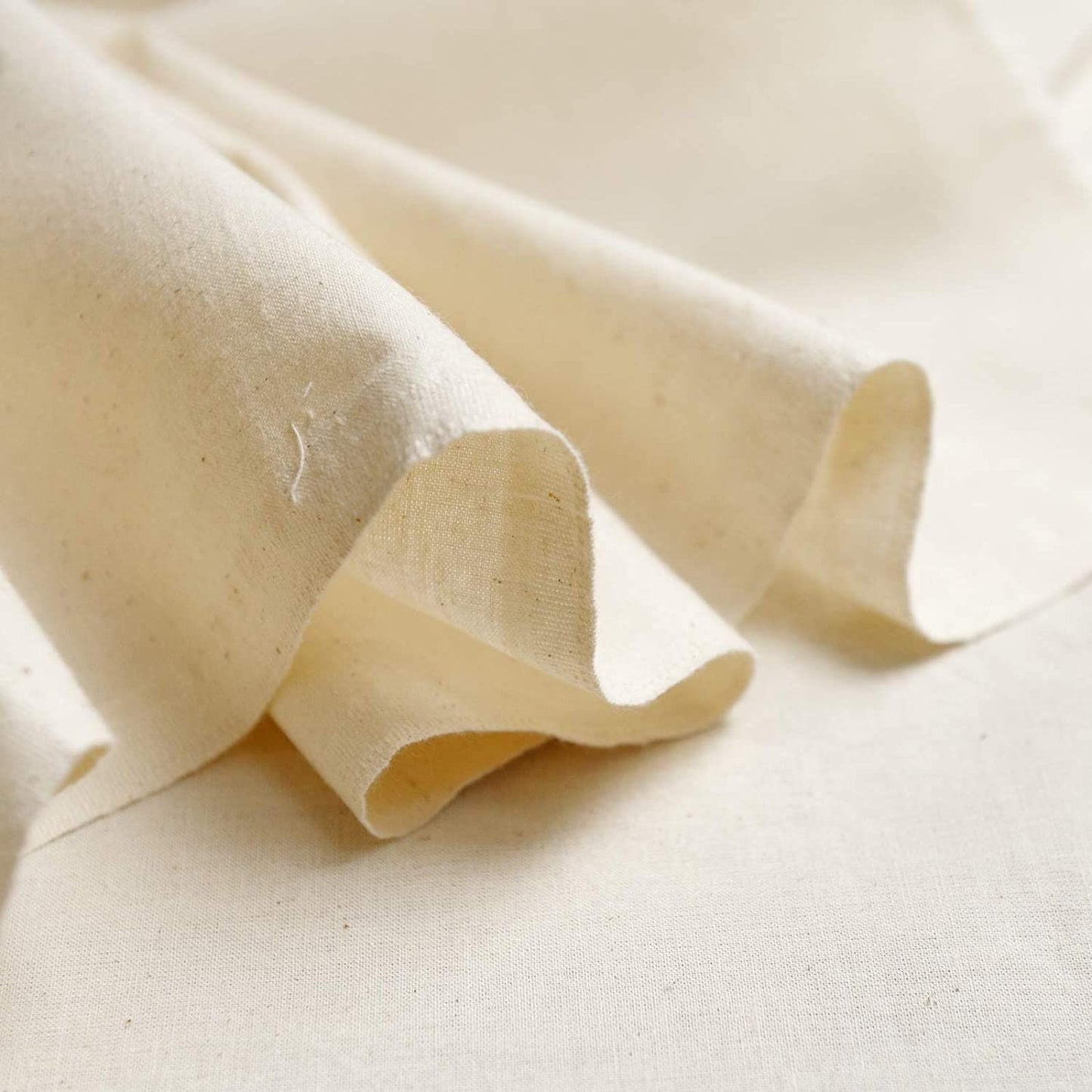 100% Cotton Calico Plain Natural Oatmeal Colour Crafting Medium Weight Premium Quality Fabric