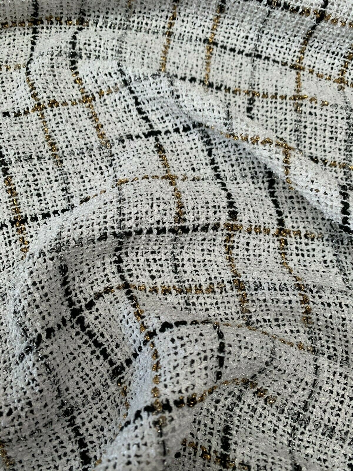 Tweed on sale dress fabric