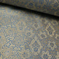 Sky Blue Indian Jacquard Banarasi Brocade Print Craft Dress Decor Fabric 44"