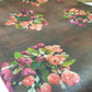 Polyester Faux Raw Silk Floral Rose Print Dress Craft Fabric 44" By The Meter (Print 1)