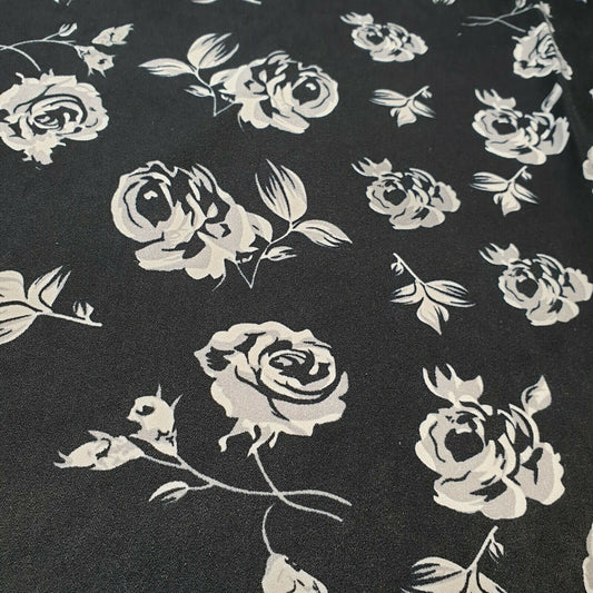 Modal Rayon Viskose Bedruckter weicher Jersey Strick Stretch Kleiderstoff 58" Meterware Design 7