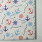 NEW Boat Kids Marine Anchor Print Polycotton Craft Dress Fabric by Metre 44" Available in Various sizes